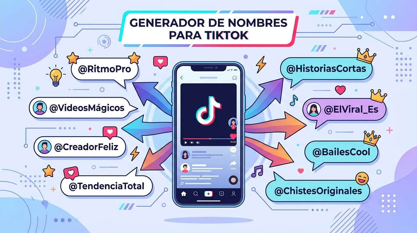 generador de nombres para tiktok